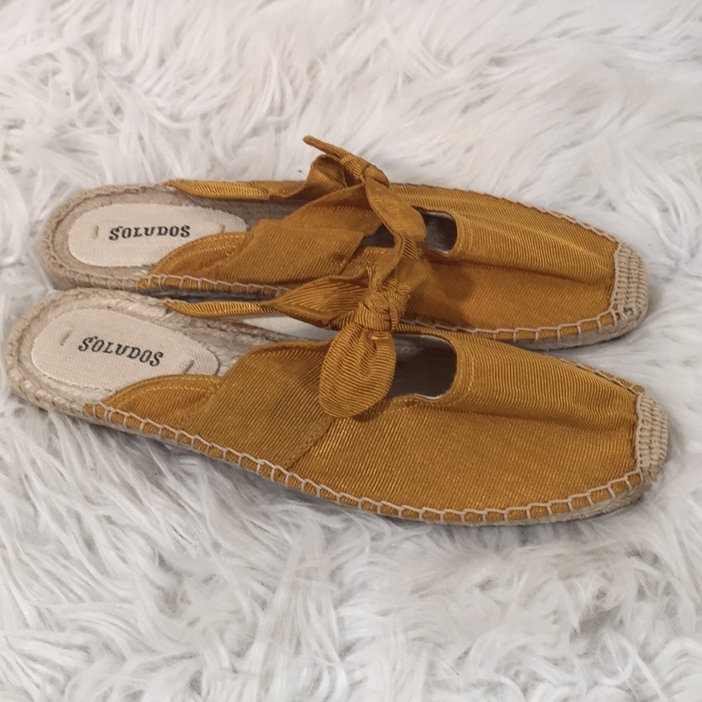 Soludos Alma Espadrille Mule Slip On New - Picture 10 of 10